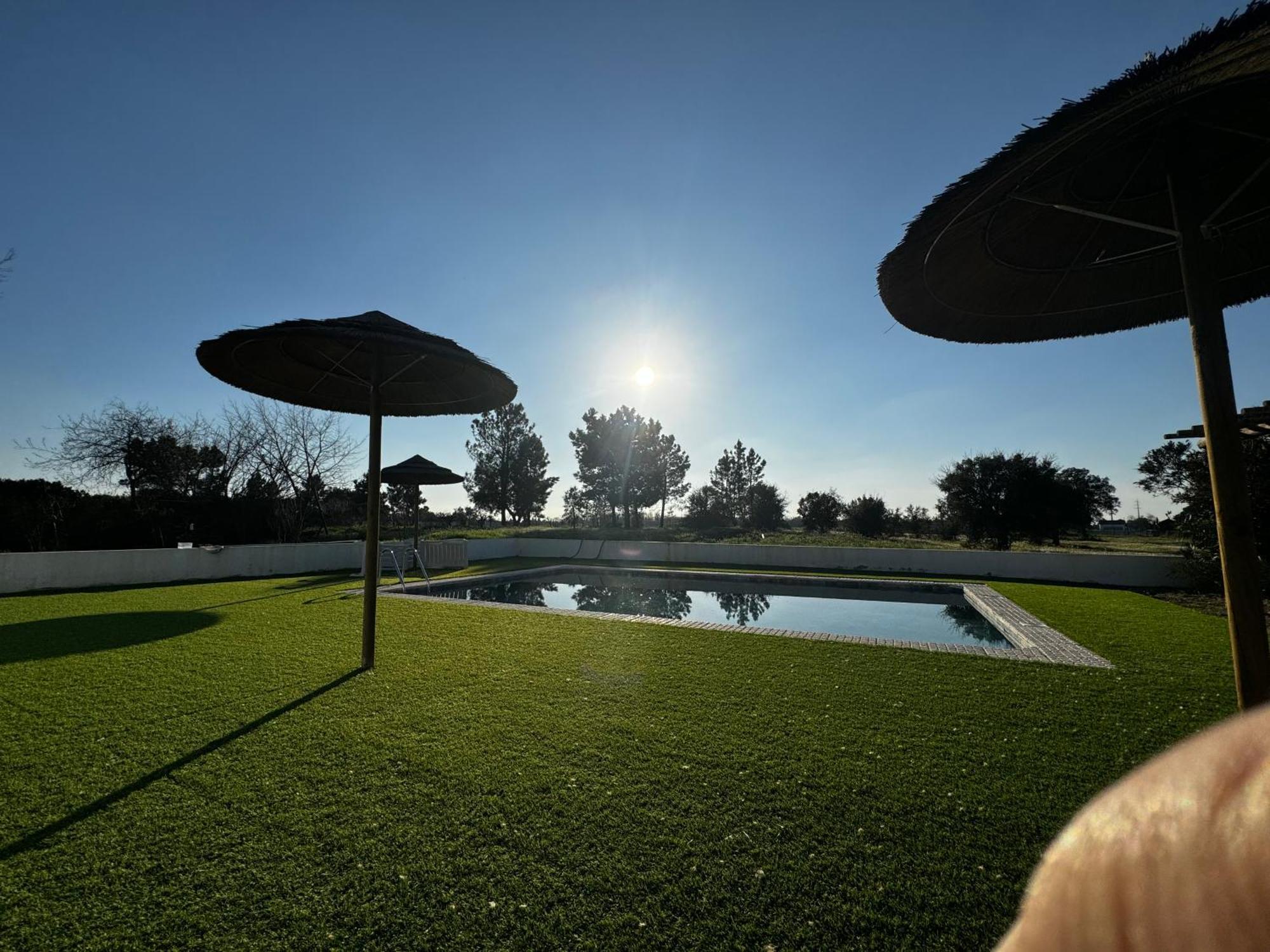 Na Quinta- alojamento rural com piscina de água salgada Poceirao Exterior foto