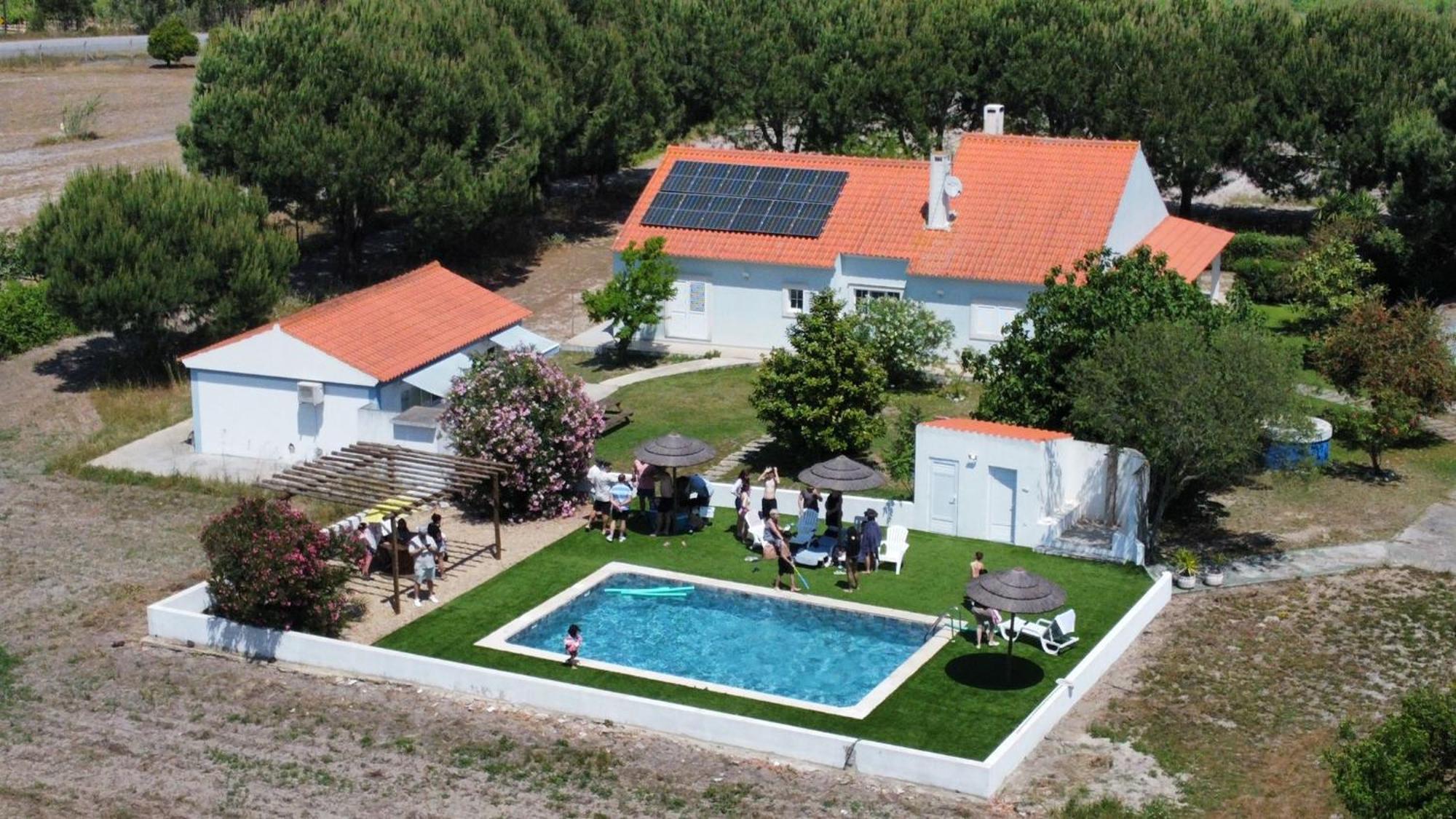 Na Quinta- alojamento rural com piscina de água salgada Poceirao Exterior foto